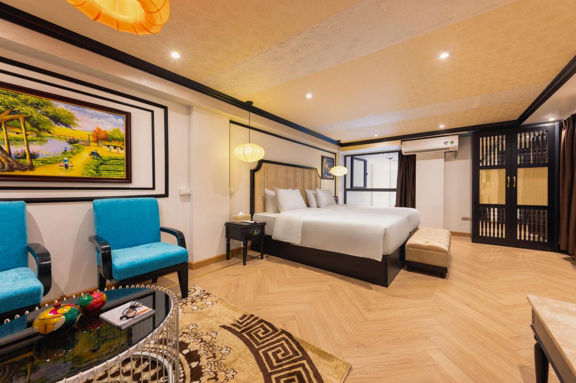 Calista Trendy Hotel & Spa ハノイ市 エクステリア 写真