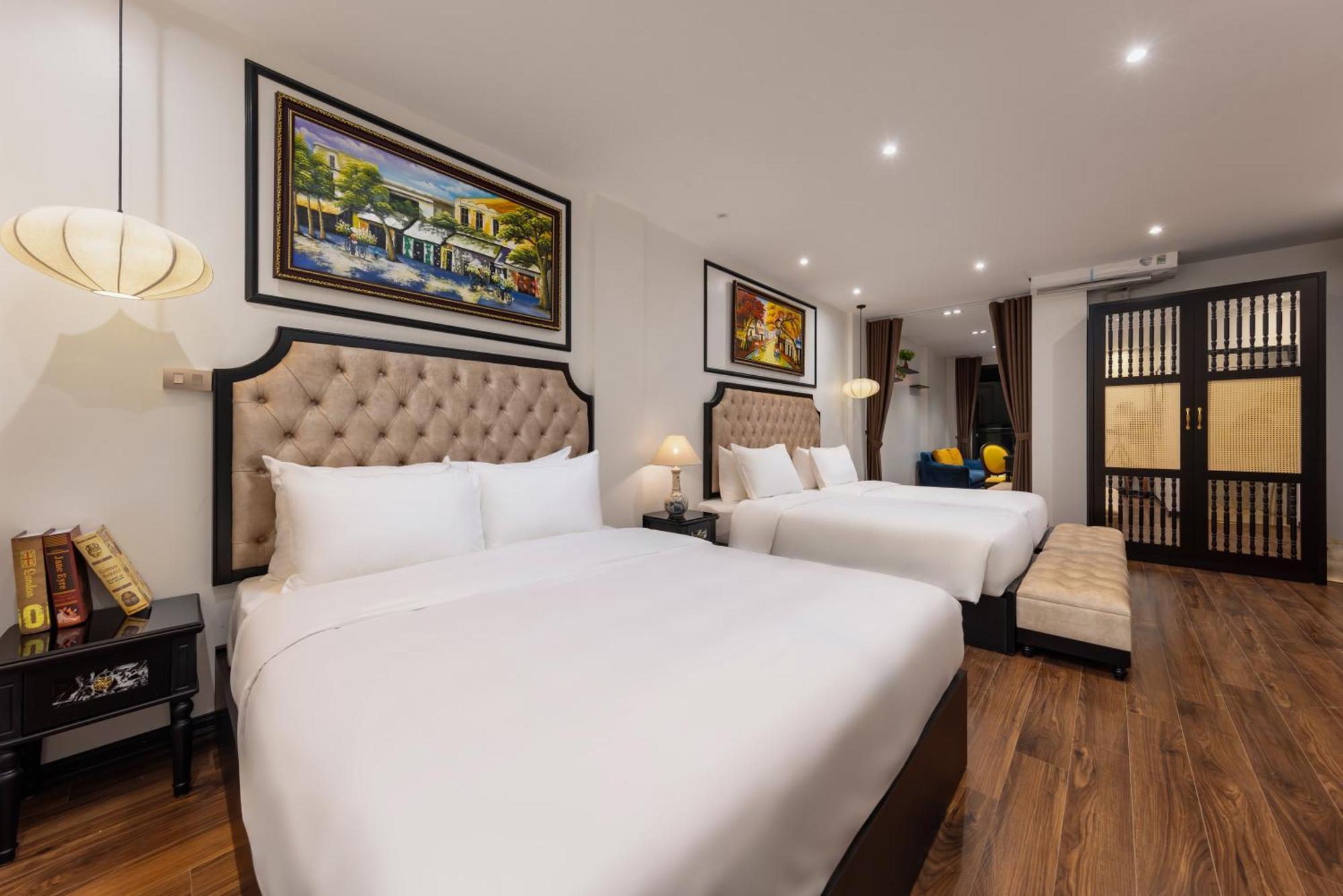 Calista Trendy Hotel & Spa ハノイ市 エクステリア 写真