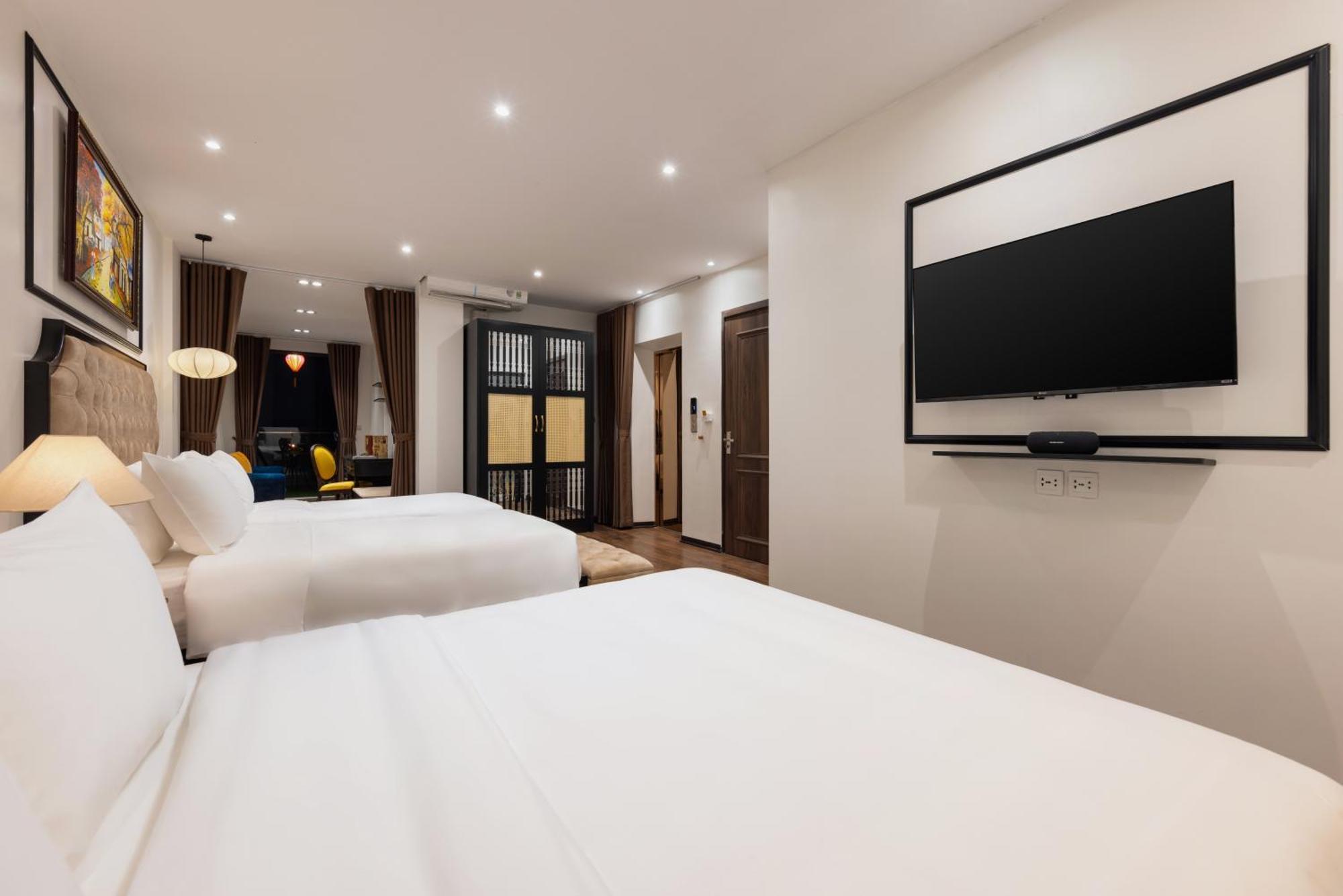Calista Trendy Hotel & Spa ハノイ市 エクステリア 写真