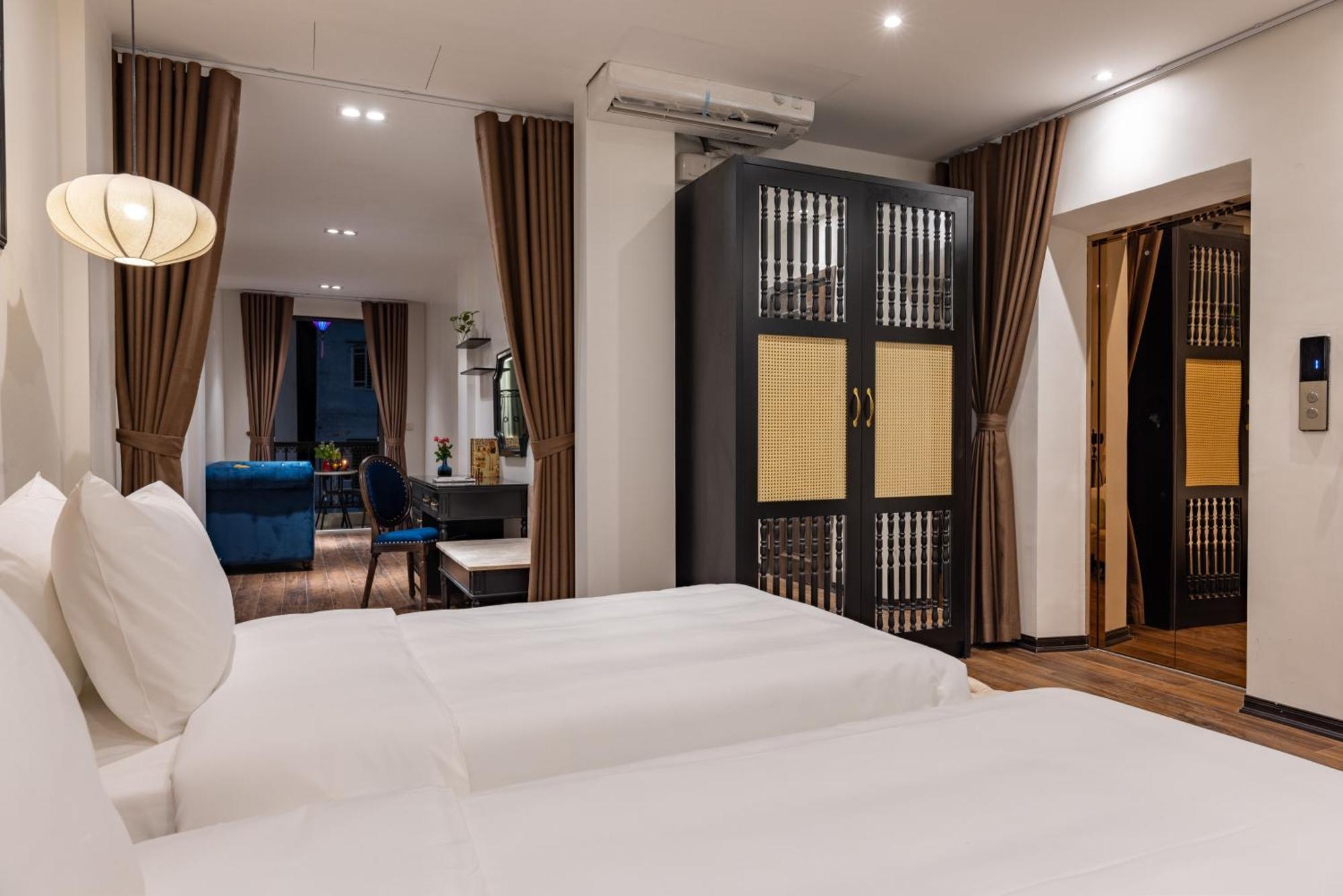 Calista Trendy Hotel & Spa ハノイ市 エクステリア 写真