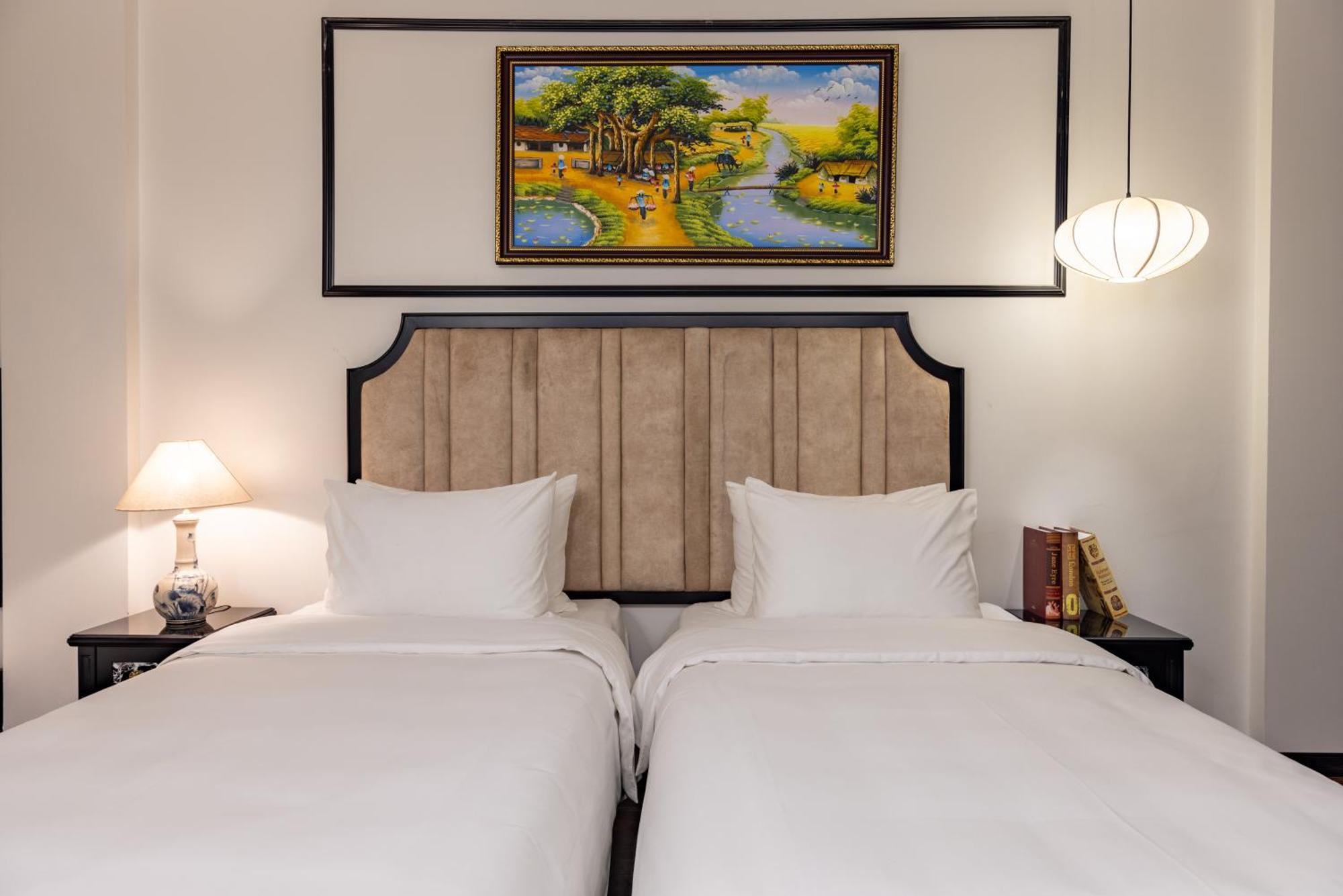 Calista Trendy Hotel & Spa ハノイ市 エクステリア 写真